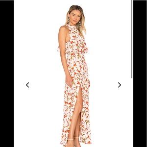 Lovers + Friends Golden Ray Maxi Dress